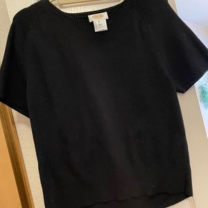 Talbots size L short sleeved sweater